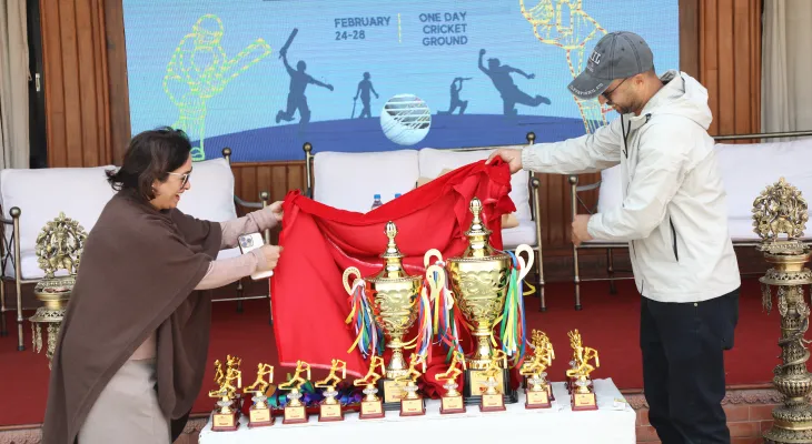मातृभूमि यु–१४ क्रिकेटको उद्घाटन