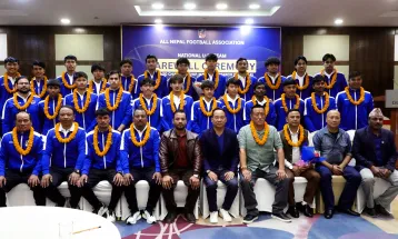 Nepal U-20 Men’s Team Departs for SAFF Championship in Maldives