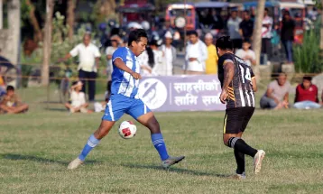 इटहरी भेट्रान सेमिफाइनलमा, तिर्थ याक्सोको ह्याट्रिक चम्कियो