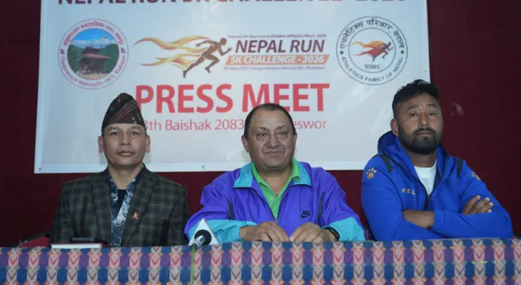 नेपाल ५ के रन च्यालेन्ज शनिबार