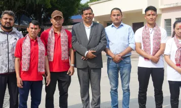 पारा तेक्वान्दो टोली मंगोलिया जाँदै
