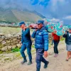 सगरमाथा म्याराथनमा आएका अमेरिकी नागरिकलाई लेक लागेपछि उद्धार