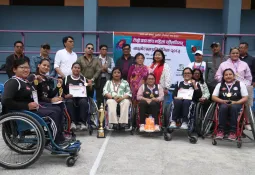 डब्ल्यूएसएलाई महिला ह्विलचियर बास्केटबलको उपाधि
