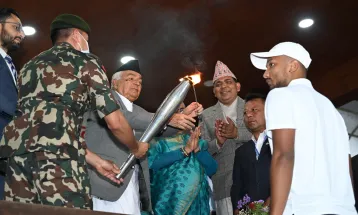 राष्ट्रपतिद्वारा राष्ट्रपति रनिङ सिल्डको उद्घाटन