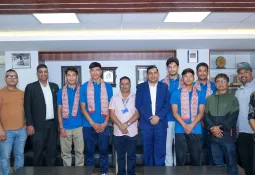 Nepali Team Departs for 8th Asian University Basketball Championship in China